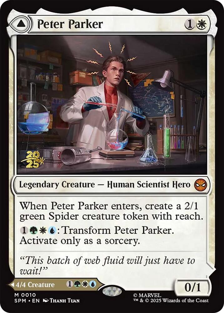 Peter Parker // Amazing Spider-Man [Marvel's Spider-Man Prerelease Promos] | Chromatic Games