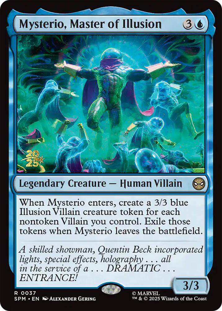 Mysterio, Master of Illusion [Marvel's Spider-Man Prerelease Promos] | Chromatic Games