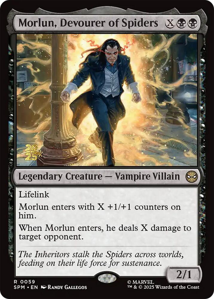 Morlun, Devourer of Spiders [Marvel's Spider-Man Prerelease Promos] | Chromatic Games