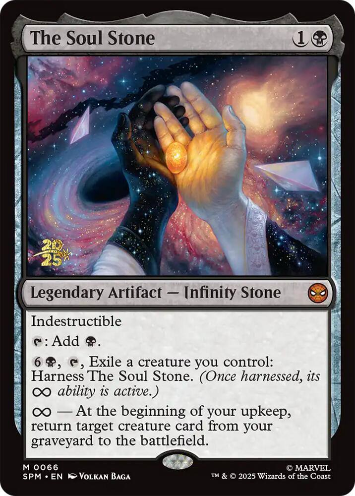The Soul Stone [Marvel's Spider-Man Prerelease Promos] | Chromatic Games