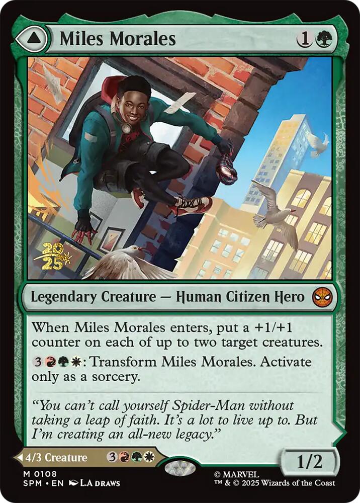 Miles Morales // Ultimate Spider-Man [Marvel's Spider-Man Prerelease Promos] | Chromatic Games