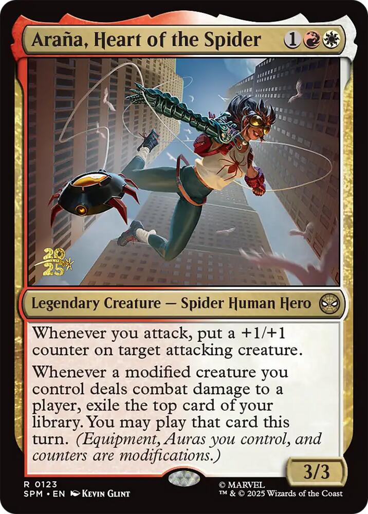 Arana, Heart of the Spider [Marvel's Spider-Man Prerelease Promos] | Chromatic Games