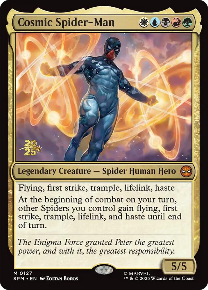 Cosmic Spider-Man [Marvel's Spider-Man Prerelease Promos] | Chromatic Games
