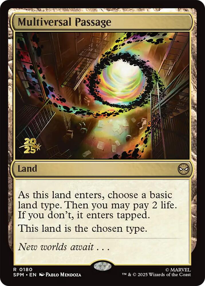 Multiversal Passage [Marvel's Spider-Man Prerelease Promos] | Chromatic Games