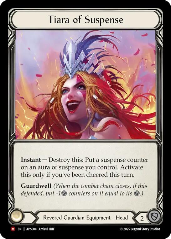 Tiara of Suspense [APS004] (Armory Deck: Pleiades)  Rainbow Foil | Chromatic Games