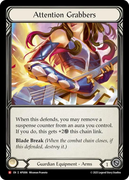 Attention Grabbers [APS006] (Armory Deck: Pleiades)  Rainbow Foil | Chromatic Games