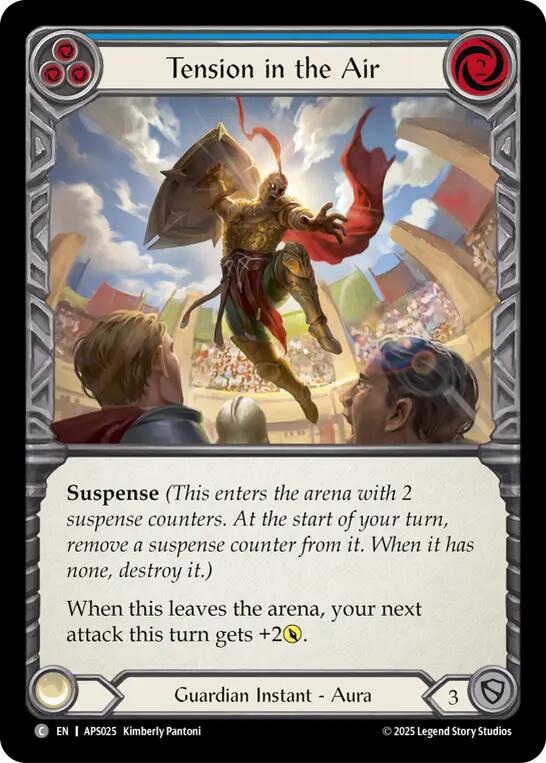 Tension in the Air (Blue) [APS025] (Armory Deck: Pleiades) | Chromatic Games