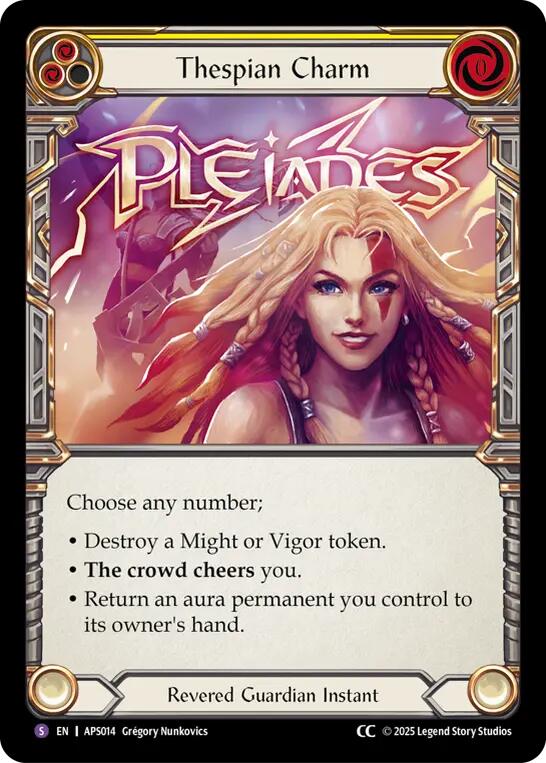 Thespian Charm [APS014] (Armory Deck: Pleiades) | Chromatic Games
