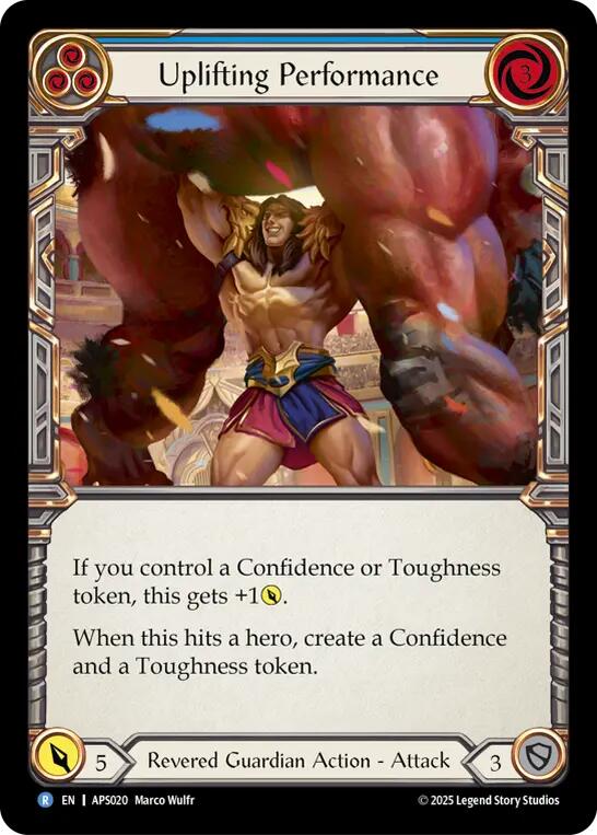 Uplifting Performance [APS020] (Armory Deck: Pleiades) | Chromatic Games