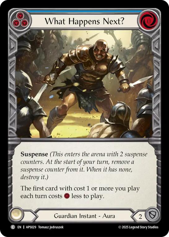 What Happens Next? [APS029] (Armory Deck: Pleiades) | Chromatic Games