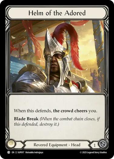 Helm of the Adored [SUP017] (Super Slam) | Chromatic Games
