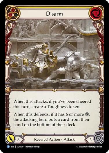 Disarm [SUP030] (Super Slam)  Rainbow Foil | Chromatic Games