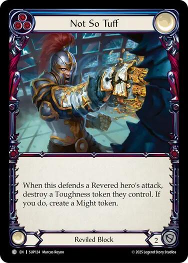 Not So Tuff [SUP124] (Super Slam)  Rainbow Foil | Chromatic Games