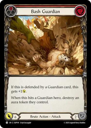 Bash Guardian [SUP141] (Super Slam)  Rainbow Foil | Chromatic Games