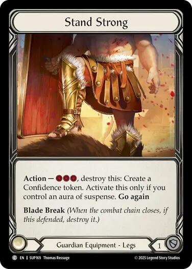 Stand Strong (Cold Foil) [SUP169] (Super Slam)  Cold Foil | Chromatic Games