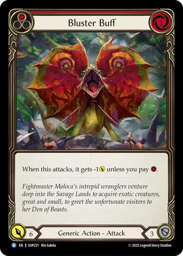 Bluster Buff [SUP221] (Super Slam) | Chromatic Games