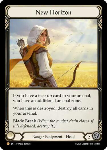 New Horizon [SUP256] (Super Slam)  Rainbow Foil | Chromatic Games