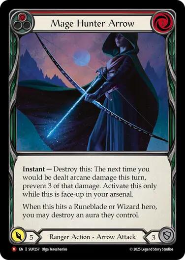 Mage Hunter Arrow [SUP257] (Super Slam)  Rainbow Foil | Chromatic Games