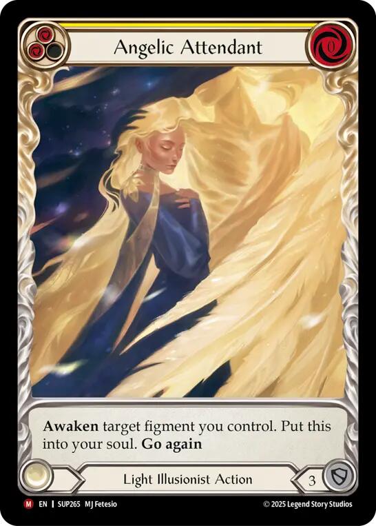 Angelic Attendant (Extended Art Cold Foil) [SUP265] (Super Slam)  Cold Foil | Chromatic Games