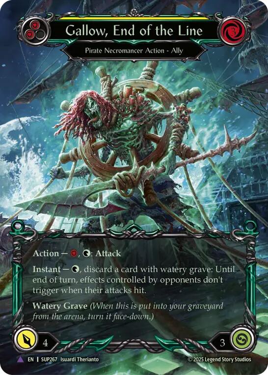 Gallow, End of the Line (Marvel Cold Foil) [SUP267] (Super Slam)  Cold Foil | Chromatic Games
