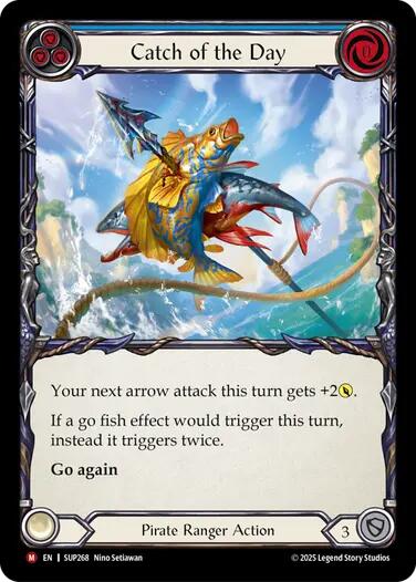 Catch of the Day [SUP268] (Super Slam)  Rainbow Foil | Chromatic Games