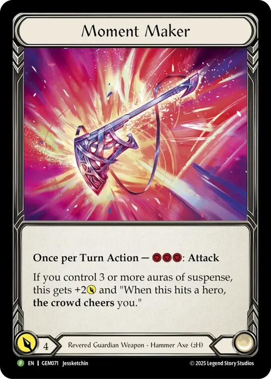 Moment Maker [GEM071] (GEM Pack 3)  Cold Foil | Chromatic Games