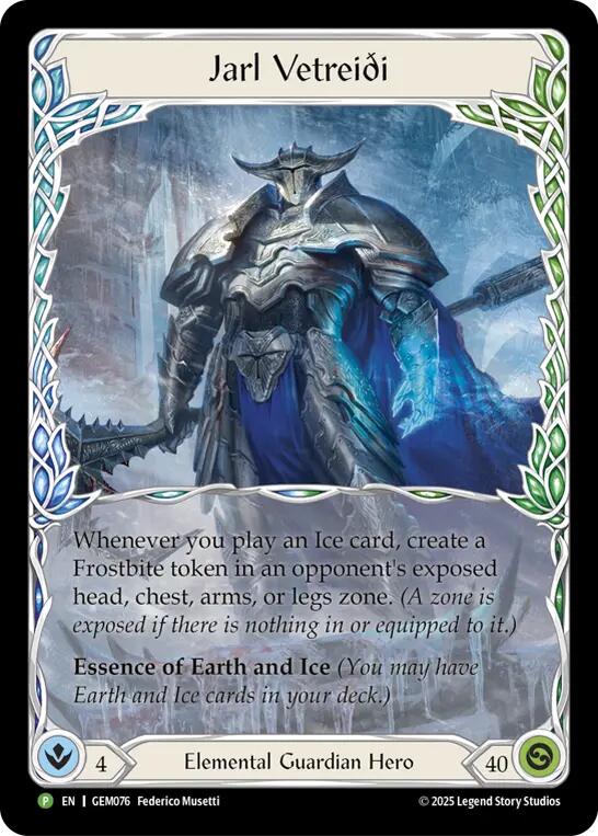 Jarl Vetreidi [GEM076] (GEM Pack 3) | Chromatic Games