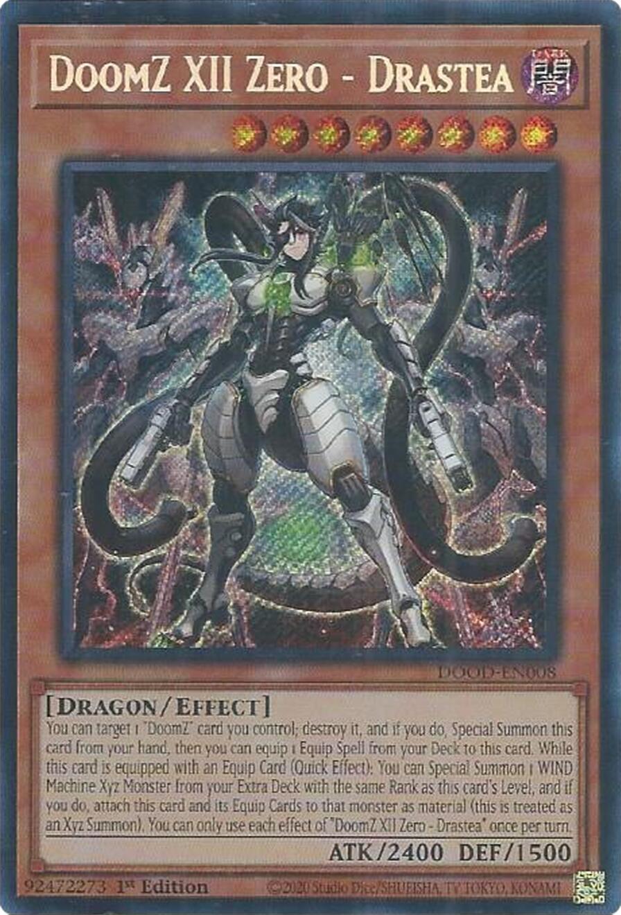 DoomZ XII Zero - Drastea [DOOD-EN008] Secret Rare | Chromatic Games