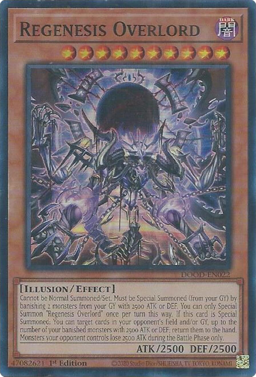 Regenesis Overlord [DOOD-EN022] Super Rare | Chromatic Games