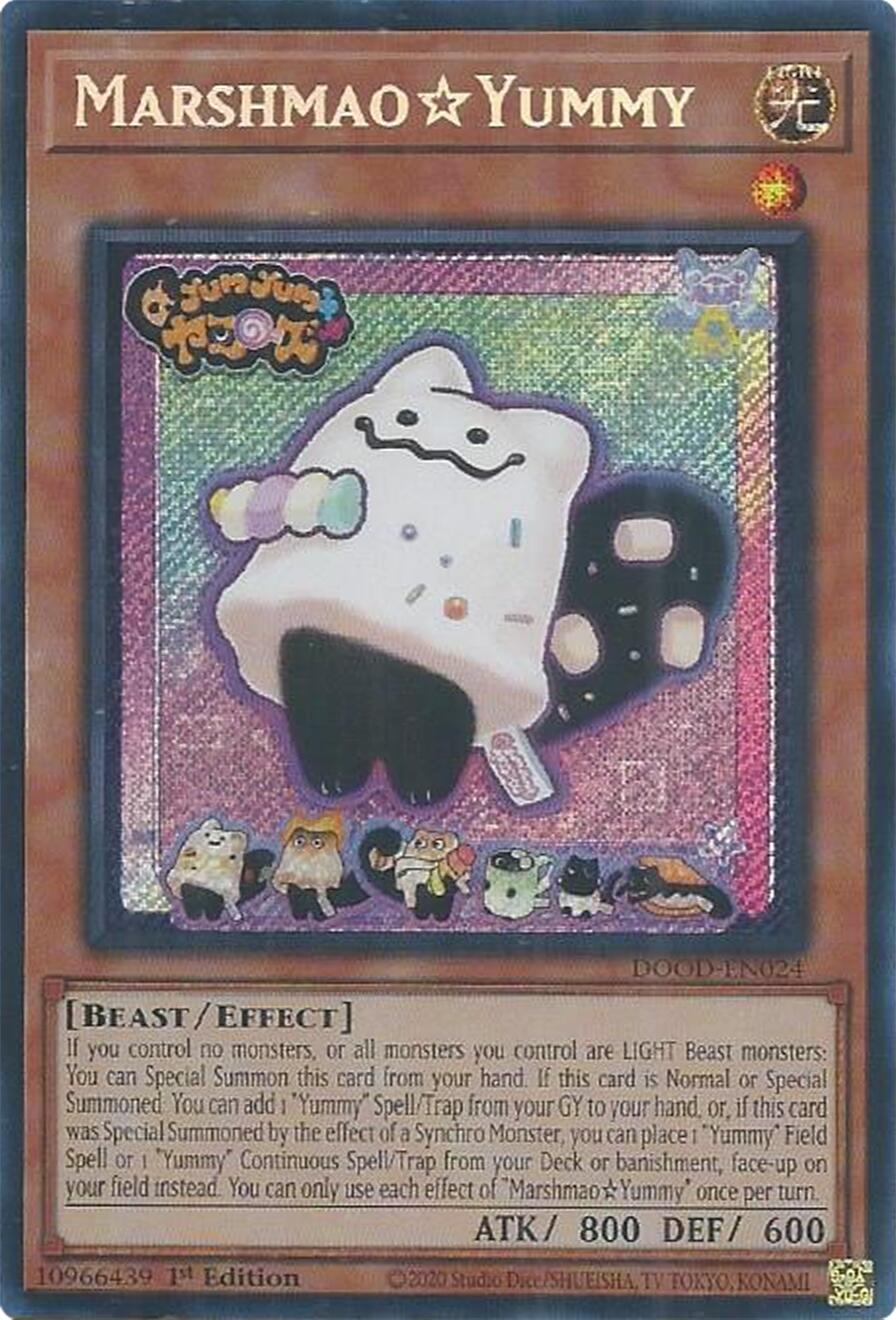 MarshmaoYummy [DOOD-EN024] Secret Rare | Chromatic Games