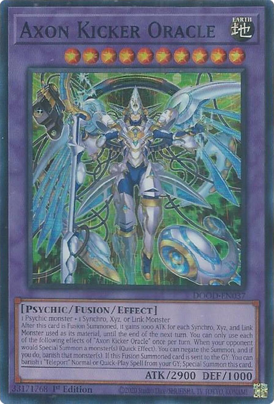 Axon Kicker Oracle [DOOD-EN037] Super Rare | Chromatic Games