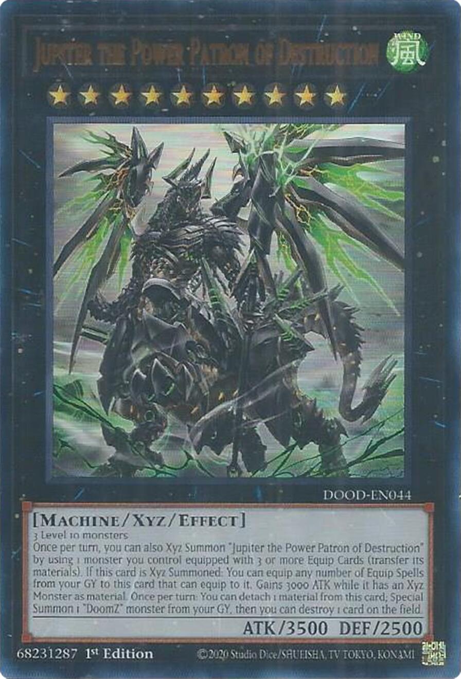 Jupiter the Power Patron of Destruction [DOOD-EN044] Ultra Rare | Chromatic Games