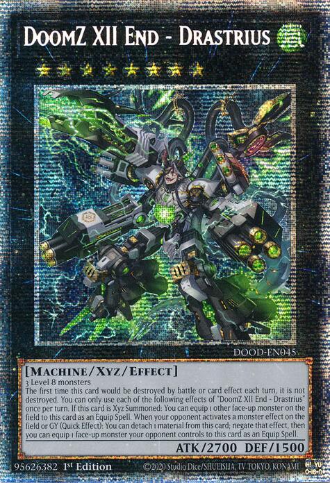 DoomZ XII End - Drastrius (Starlight Rare) [DOOD-EN045] Starlight Rare | Chromatic Games