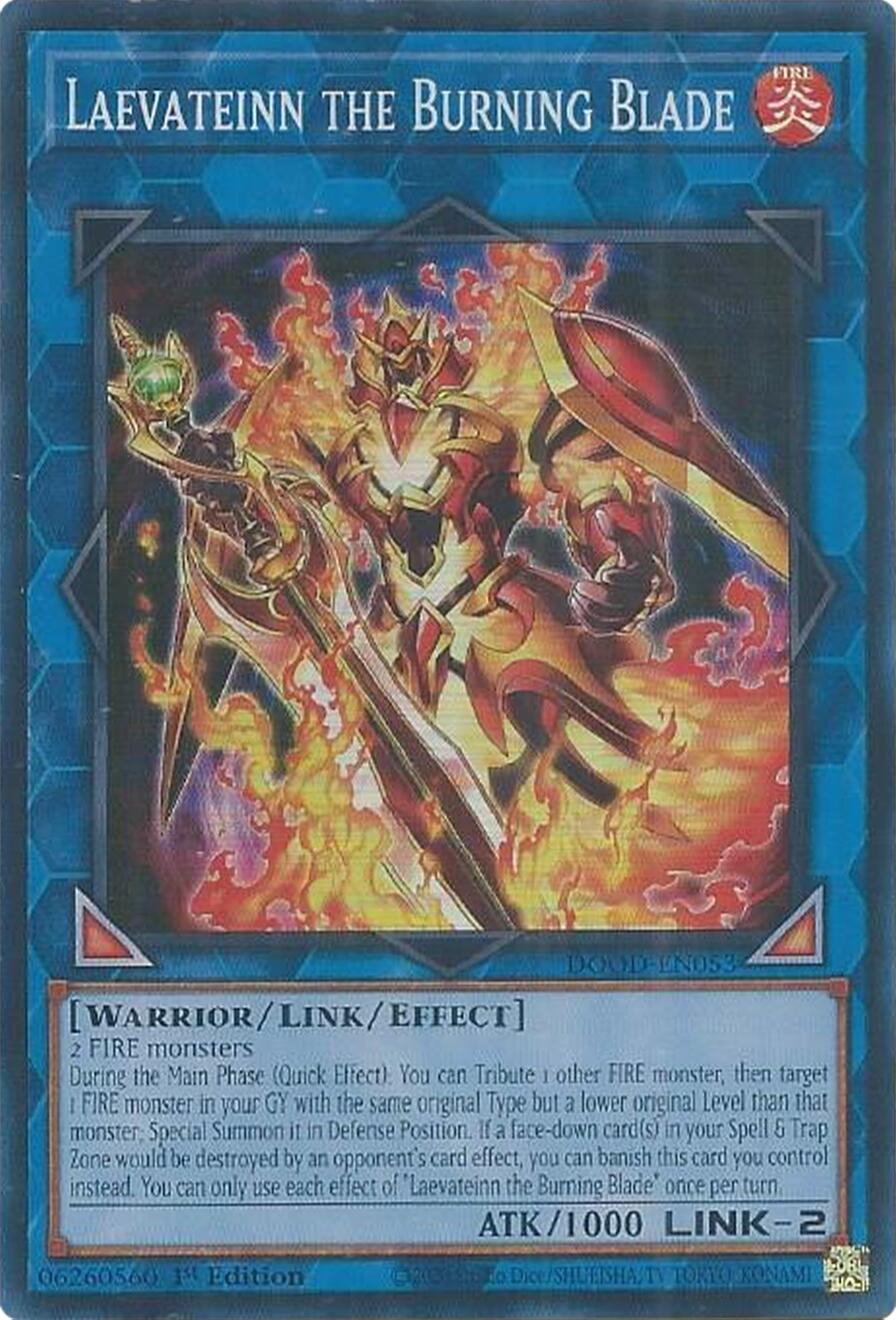 Laevateinn the Burning Blade [DOOD-EN053] Super Rare | Chromatic Games