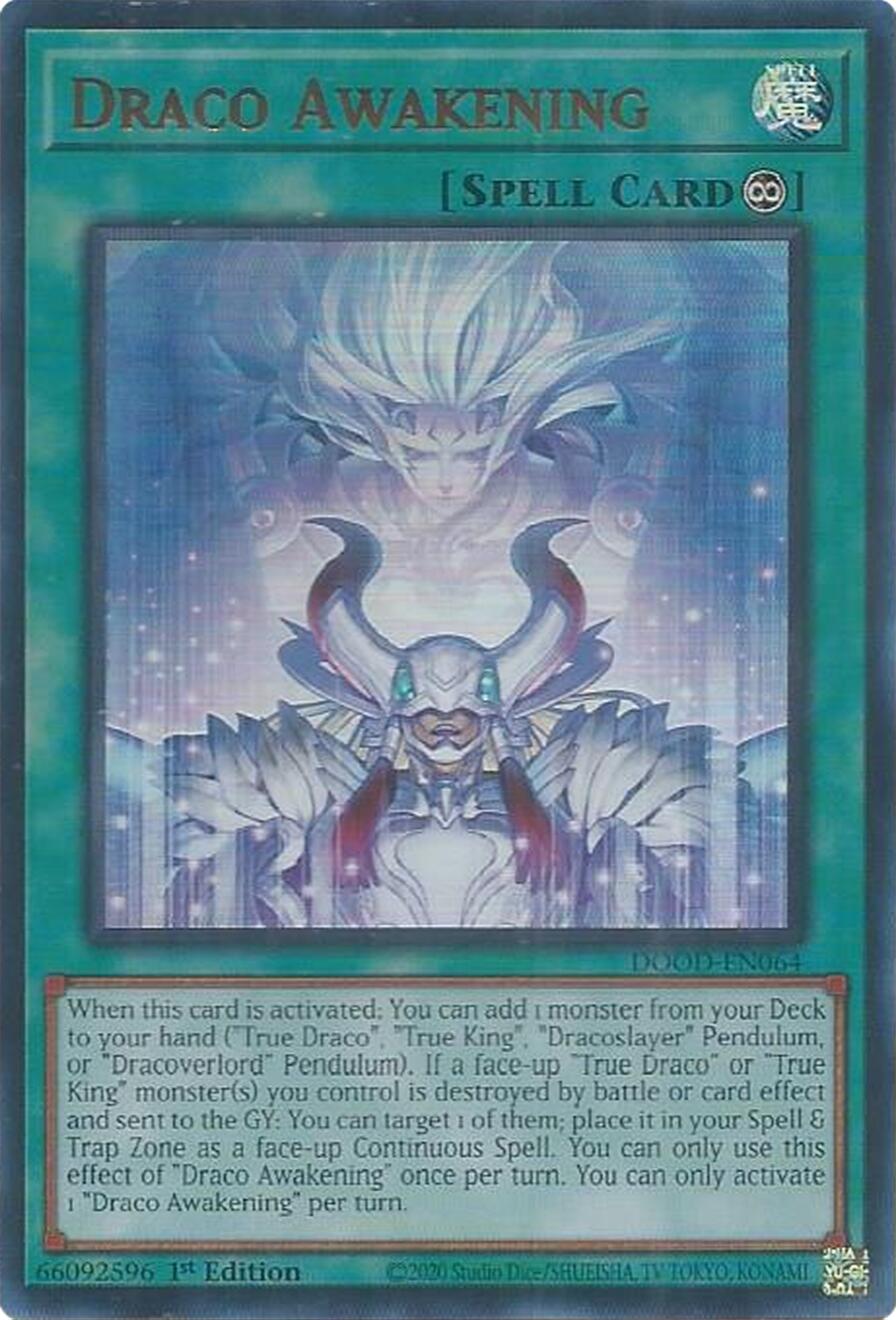 Draco Awakening [DOOD-EN064] Ultra Rare | Chromatic Games