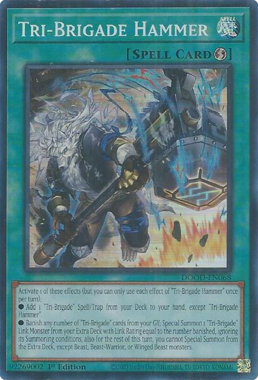 Tri-Brigade Hammer [DOOD-EN068] Super Rare | Chromatic Games