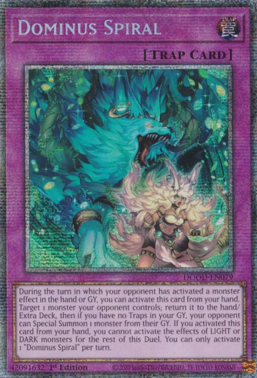 Dominus Spiral (Starlight Rare) [DOOD-EN079] Starlight Rare | Chromatic Games