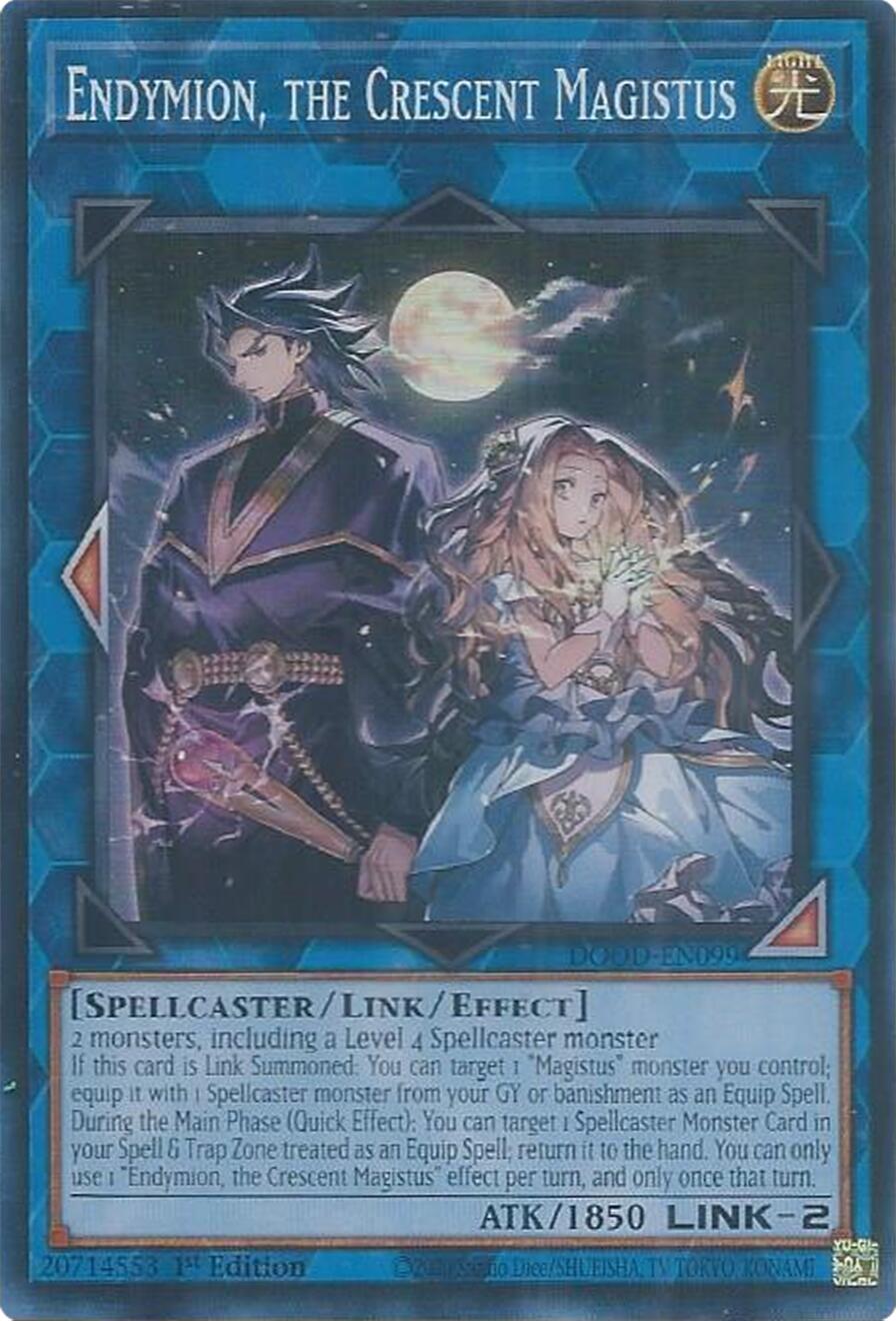 Endymion, the Crescent Magistus [DOOD-EN099] Super Rare | Chromatic Games