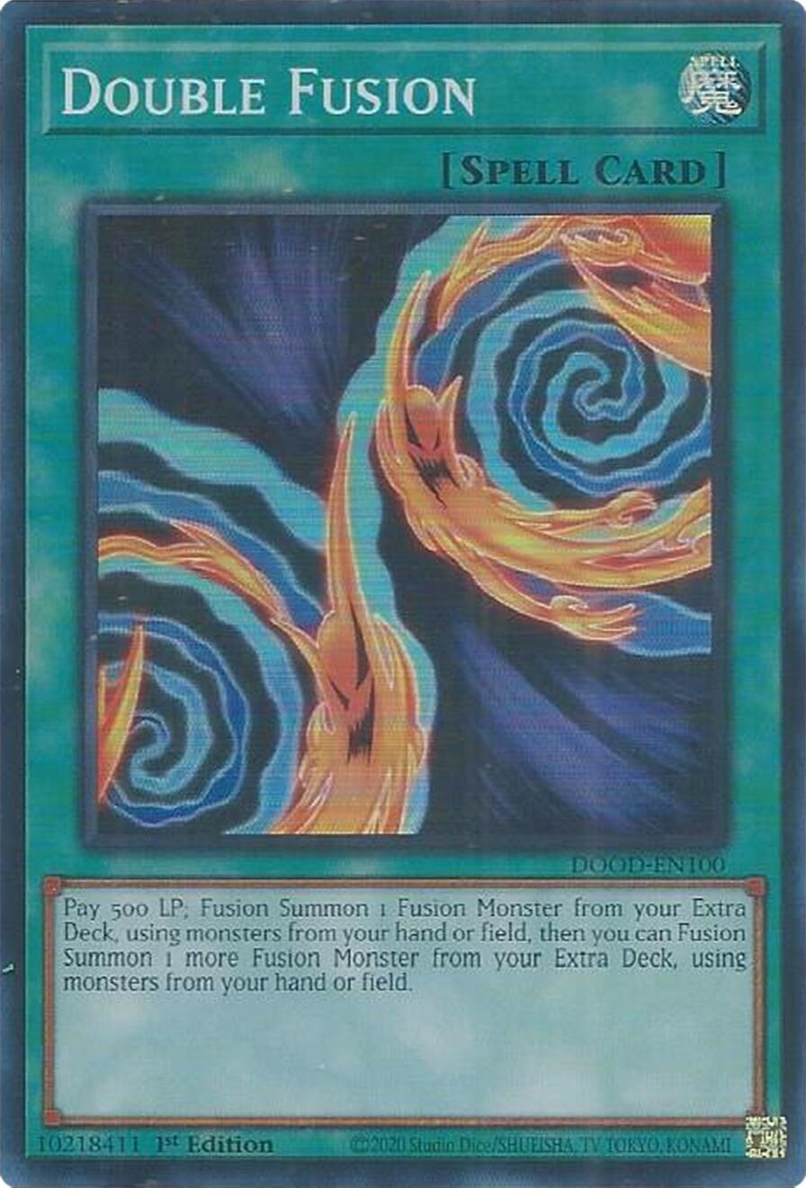 Double Fusion [DOOD-EN100] Super Rare | Chromatic Games