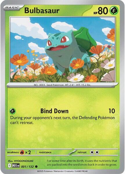 Bulbasaur (001/132) [Mega Evolutions: Base Set] | Chromatic Games