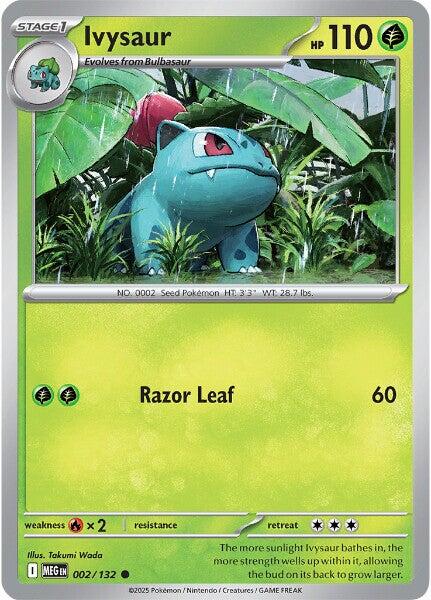 Ivysaur (002/132) [Mega Evolutions: Base Set] | Chromatic Games