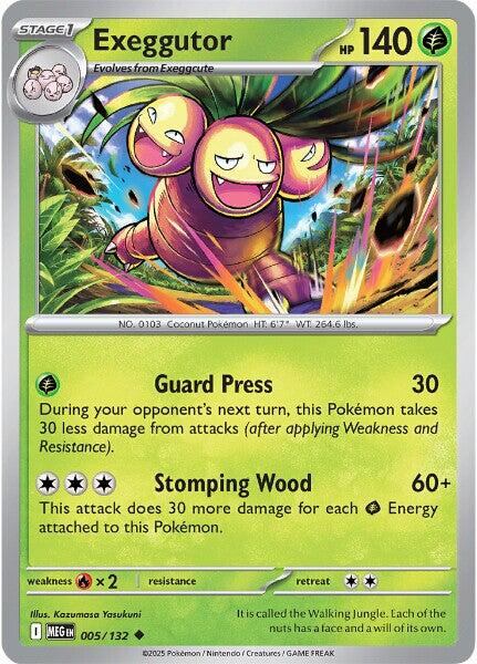 Exeggutor (005/132) [Mega Evolutions: Base Set] | Chromatic Games