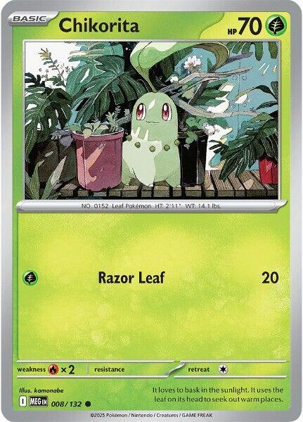 Chikorita (008/132) [Mega Evolution: Base Set] | Chromatic Games