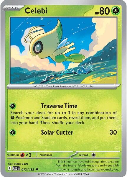 Celebi (012/132) [Mega Evolutions: Base Set] | Chromatic Games