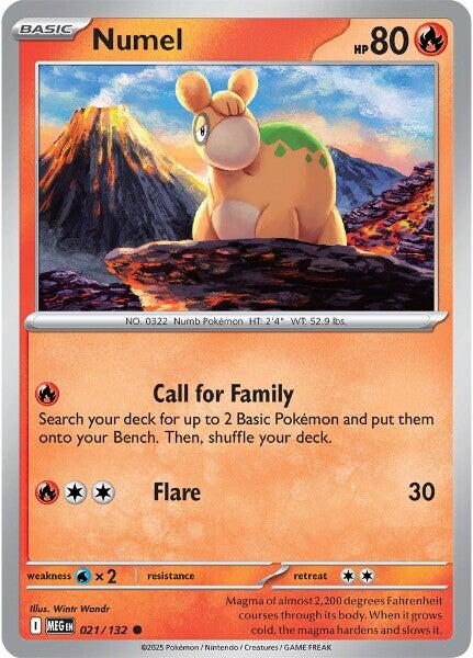 Numel (021/132) [Mega Evolution: Base Set] | Chromatic Games