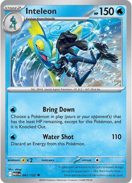 Inteleon (041/132) [Mega Evolution: Base Set] | Chromatic Games