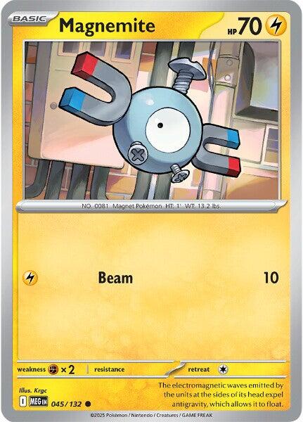 Magnemite (045/132) [Mega Evolution: Base Set] | Chromatic Games