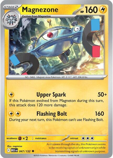 Magnezone (047/132) [Mega Evolutions: Base Set] | Chromatic Games