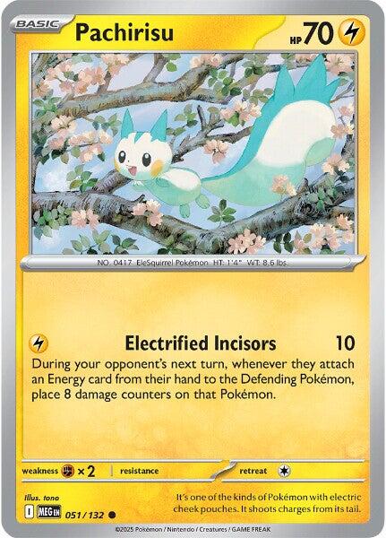 Pachirisu (051/132) [Mega Evolutions: Base Set] | Chromatic Games