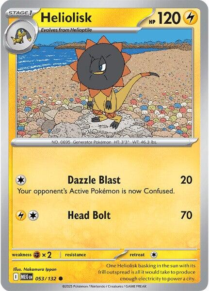 Heliolisk (053/132) [Mega Evolution: Base Set] | Chromatic Games